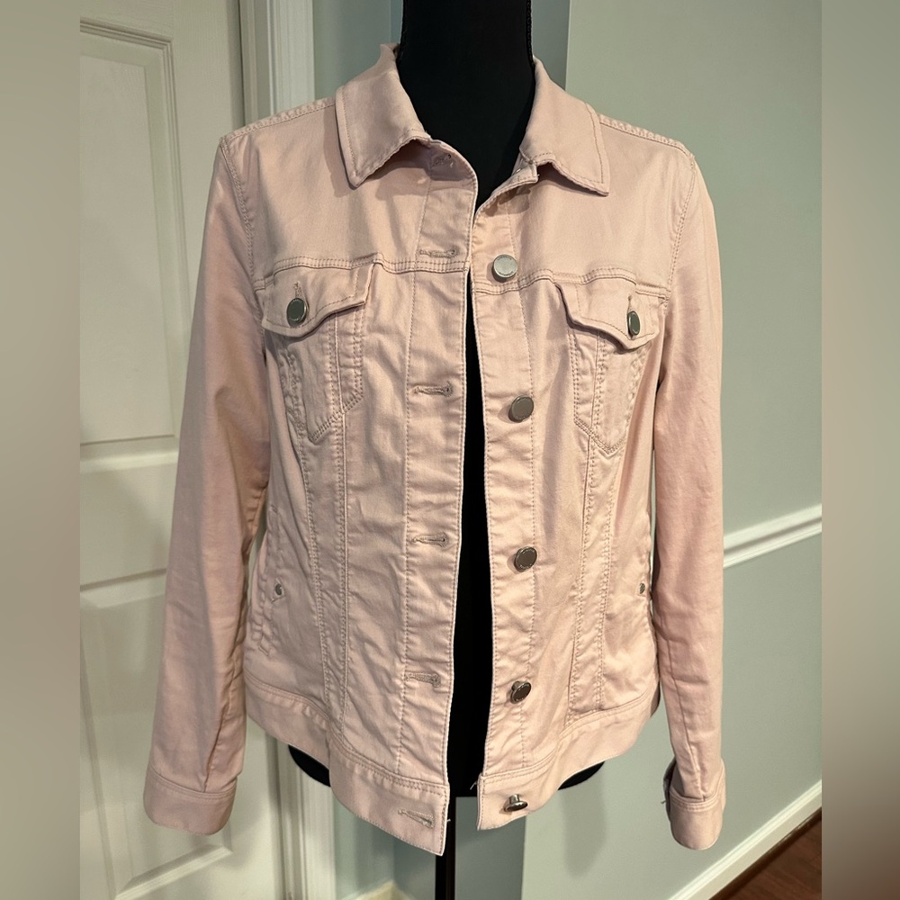 Liverpool Light Pink Denim Jacket